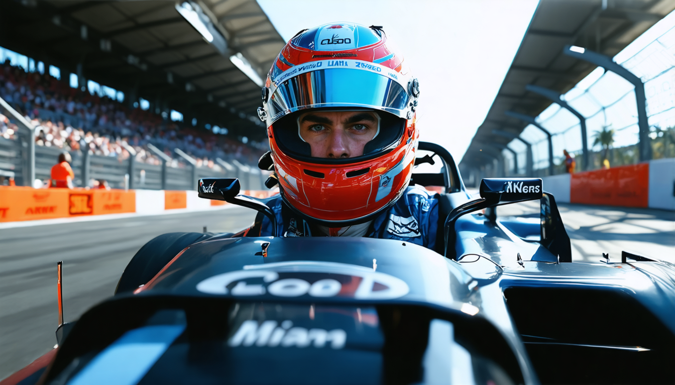 F1 Miami -draama paljastuu: Liam Lawsonin pelko betoniseinästä