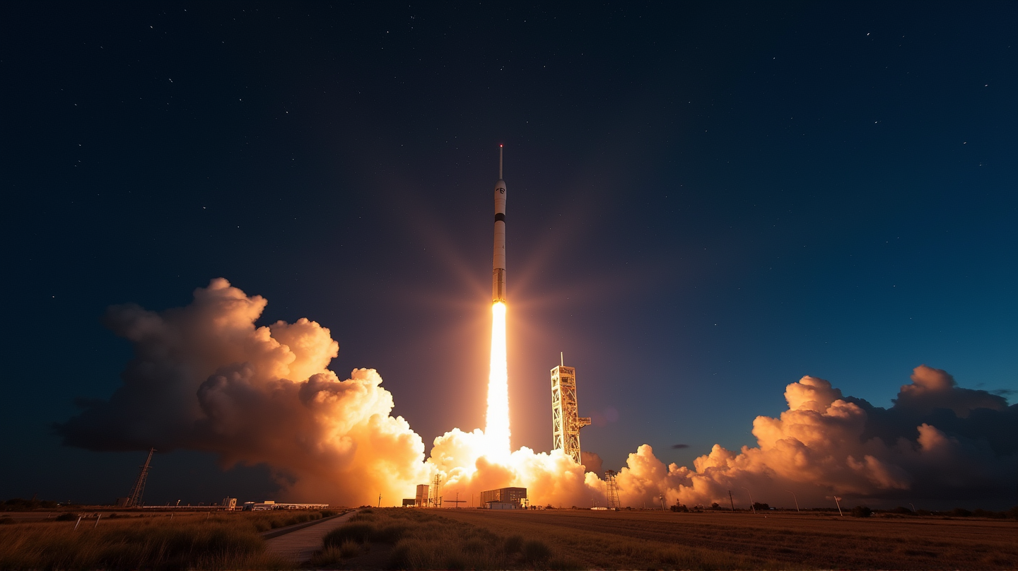 SpaceX:n Häikäisevä Starlink-Satelliittiparvi Valaisee Taivaan