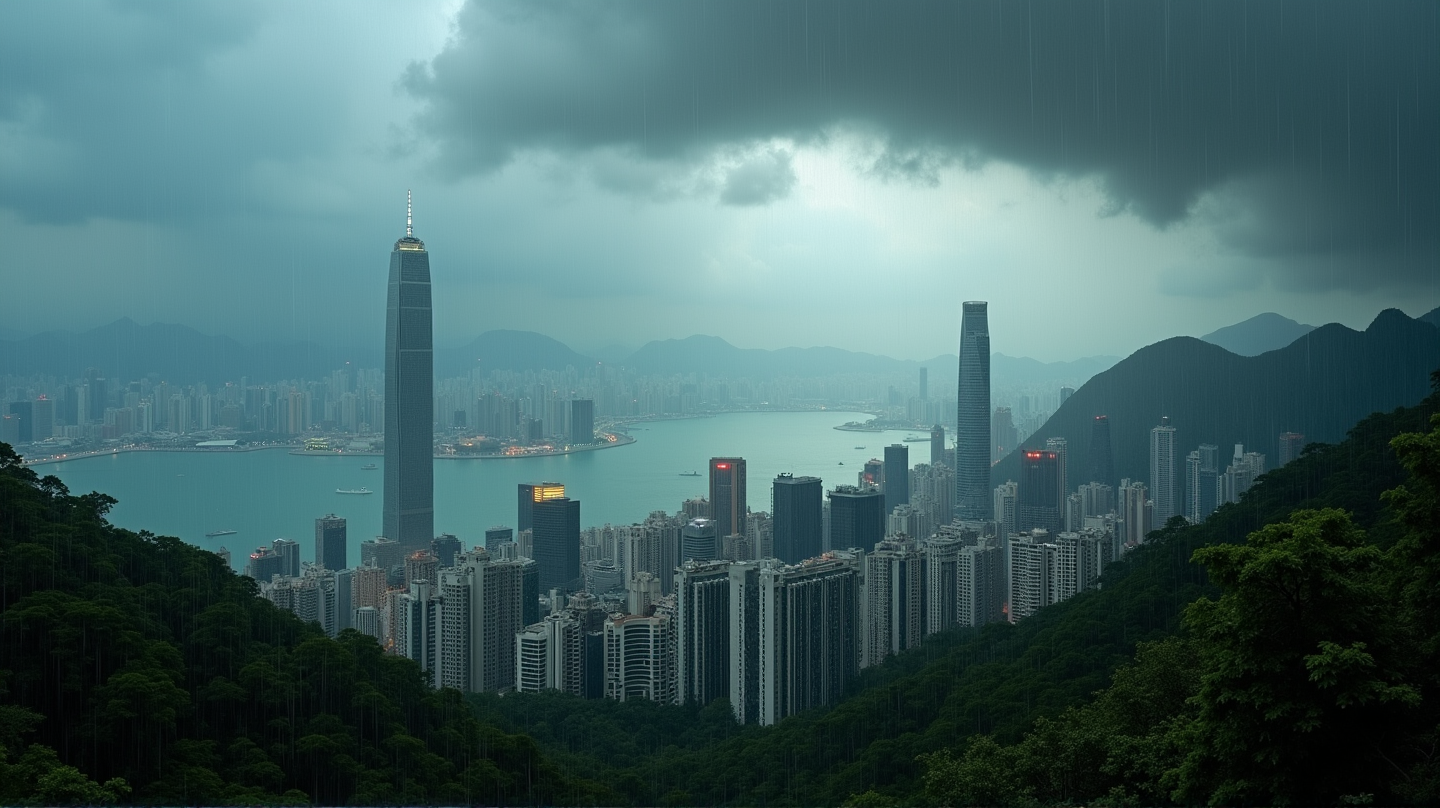 Taifuuni Wiphasta Heikkenee: Hongkongin T10-signaali Alenee