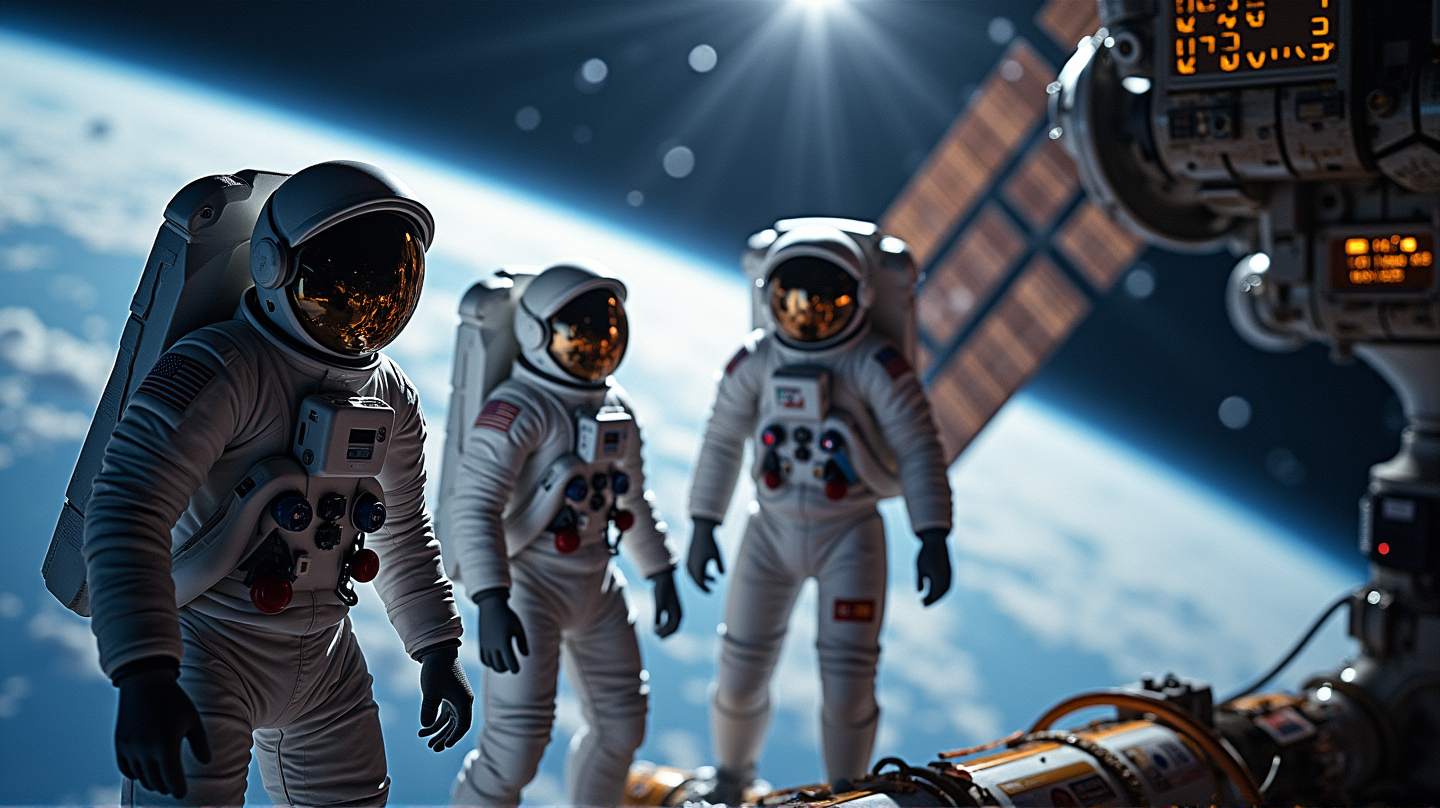 Astronautit Yhdysvalloista, Japanista ja Venäjältä Saavuttivat Onnistuneesti ISS:n