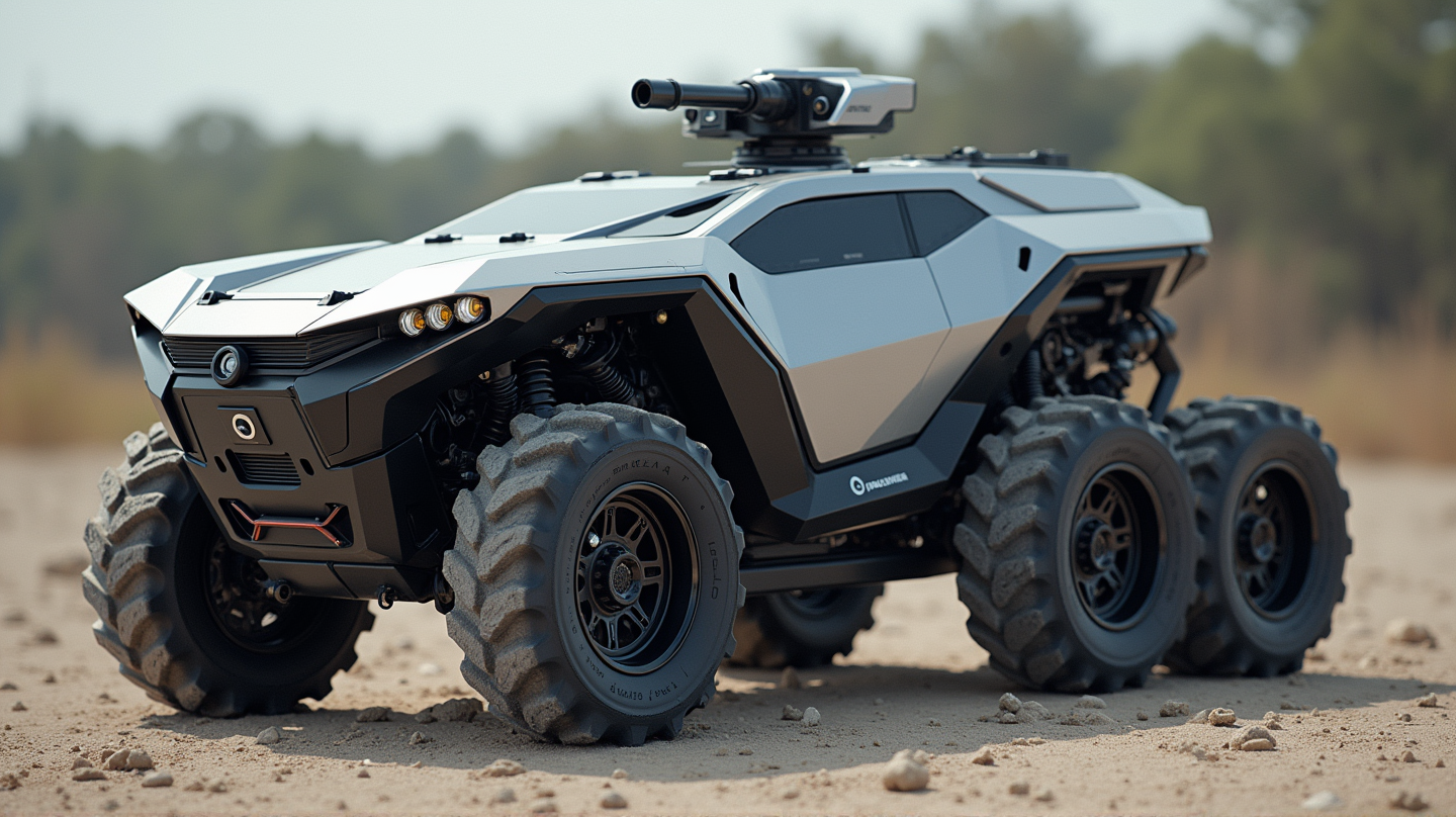 Esittelyssä NOMAD: Scout AI:n ja Hendrick Motorsportsin uusin sukupolvi puolustus-UGV
