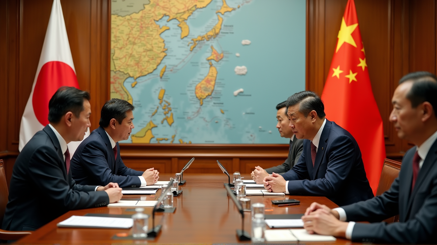 Diplomaattinen Kiista: Kiina Haastaa Japanin Kiivaista Taiwan-kommenteista