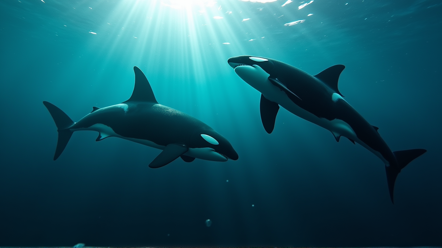 Miekkavalaat Ottavat Uudet Keinot Käyttöön: Nuorten Valkohaiden Kaato Ruokailua Varten