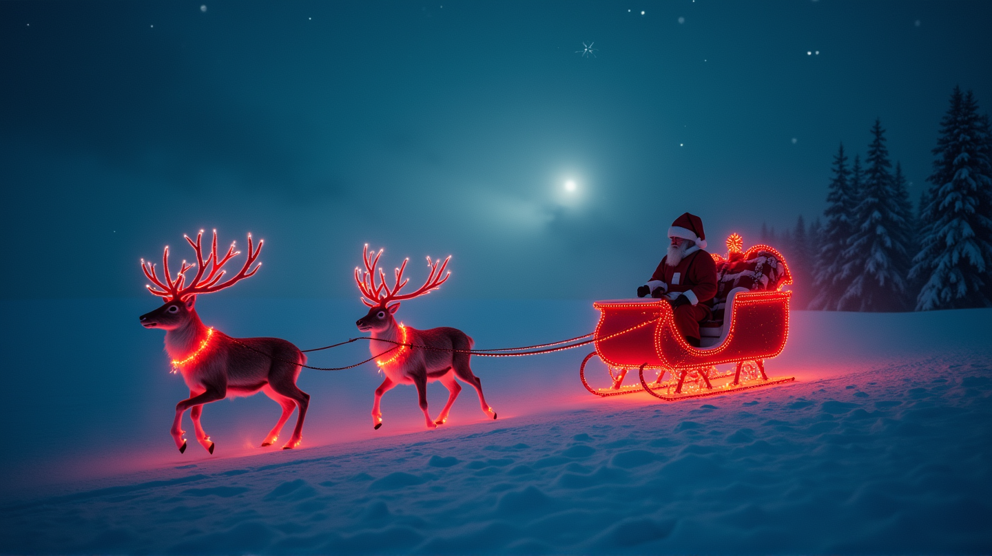Rudolphin bioluminoiva nenä: Luonnon ihme vai joulusatu?