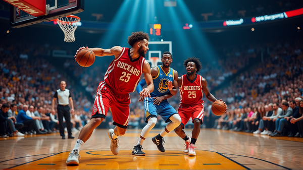 Katso Warriors vs. Rockets NBA-pudotuspelitaistelu livenä!