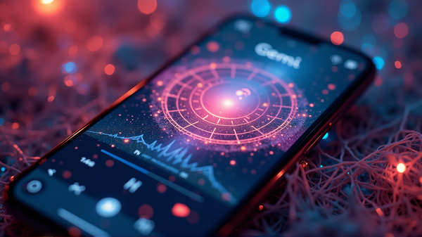 Avaa Kappaleidentunnistuksen Taika Gemini-sovelluksella Androidilla!