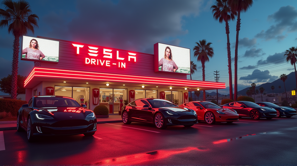 Tesla Hollywood Diner: Vallankumouksellinen Drive-In-Kokemus