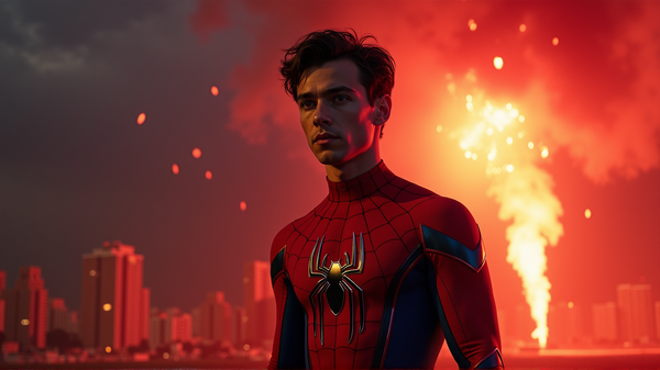 Tom Hollandin säkenöivä uusi asu: Spider-Manin 'Uusi päivä' paljastettu