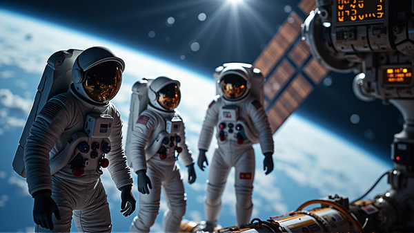 Astronautit Yhdysvalloista, Japanista ja Venäjältä Saavuttivat Onnistuneesti ISS:n