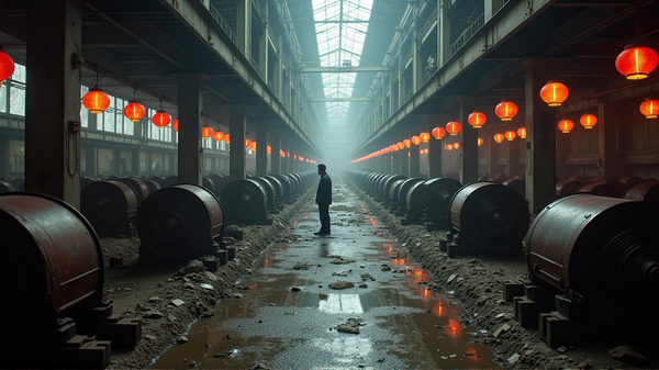 Kiinan valmistusteollisuuden notkahdus: Kahdeksan kuukauden haaste