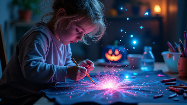 Karmiva Avaruustaidekilpailu: Galaktinen Halloween-juhla!