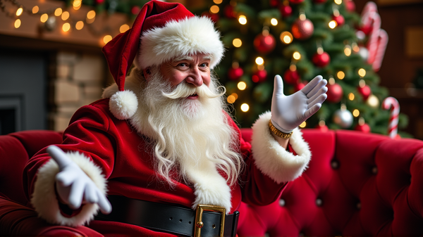 Tapaa Joulupukki Aikaisin Hollywood Studiosilla Ennen Disneyn Joulukauden Aloitusta